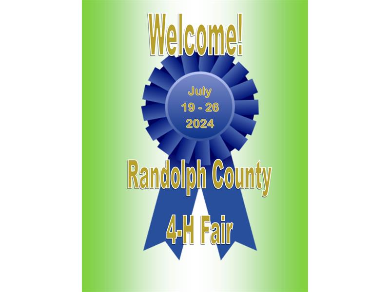Logo for 2024 Randolph County 4-H Fair