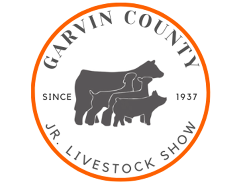 Logo for 2026 Garvin County Junior Livestock Show